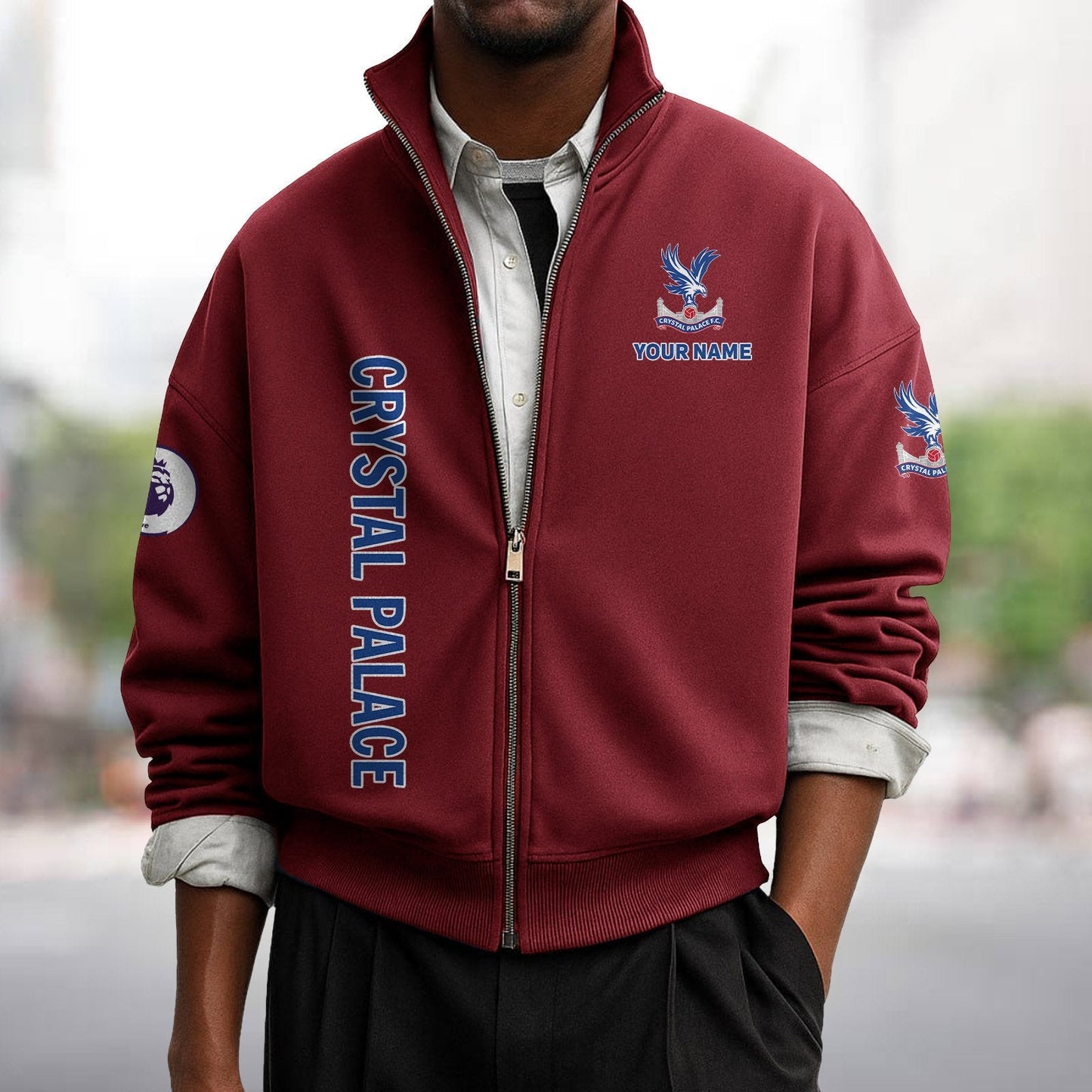 CRY x EPL Men's Zipper Sweatshirt DatND DVT