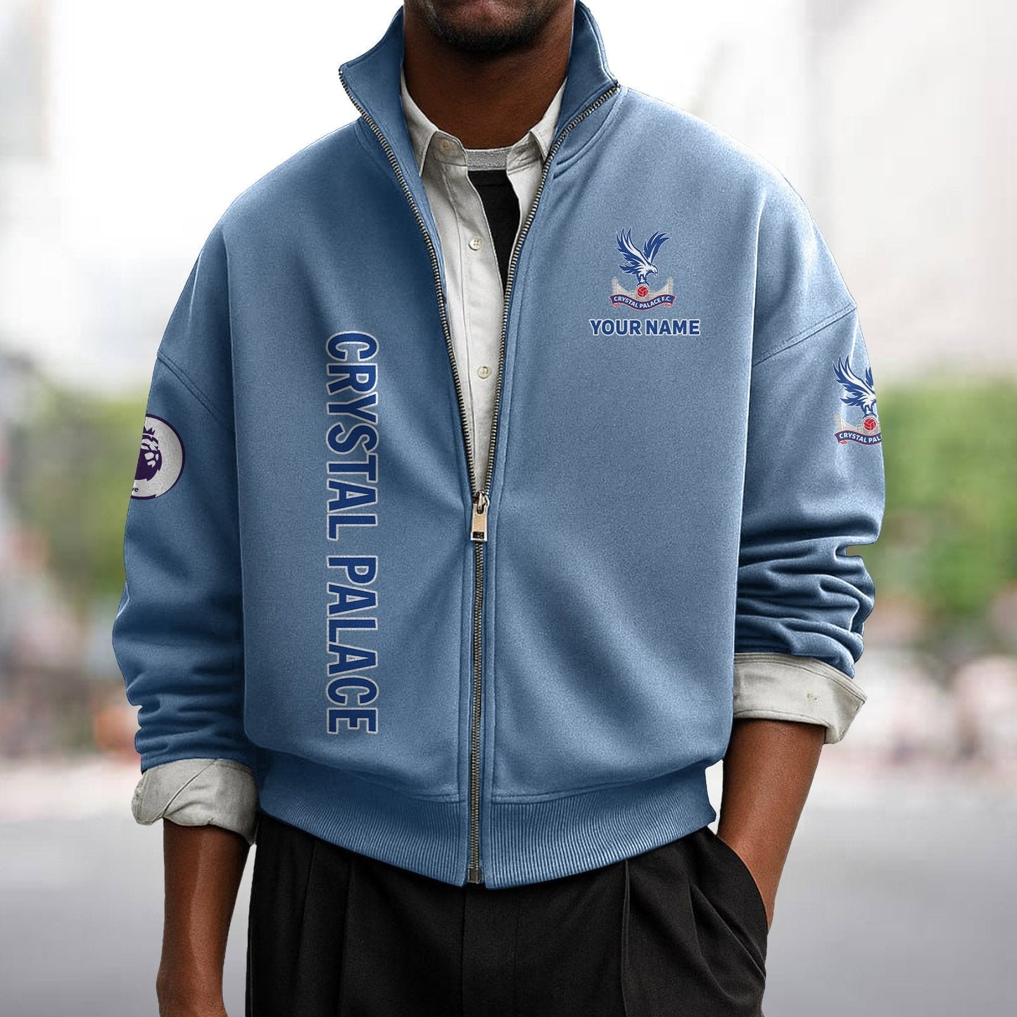 CRY x EPL Men's Zipper Sweatshirt DatND DVT