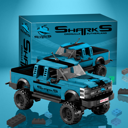 NRL Raptor pickup truck building block set 0612 NAK PTTD