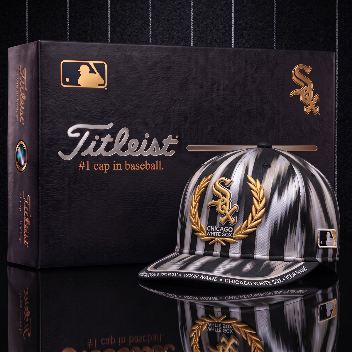 CWS X MLB Personalized Snapback Hats New Collection 2409