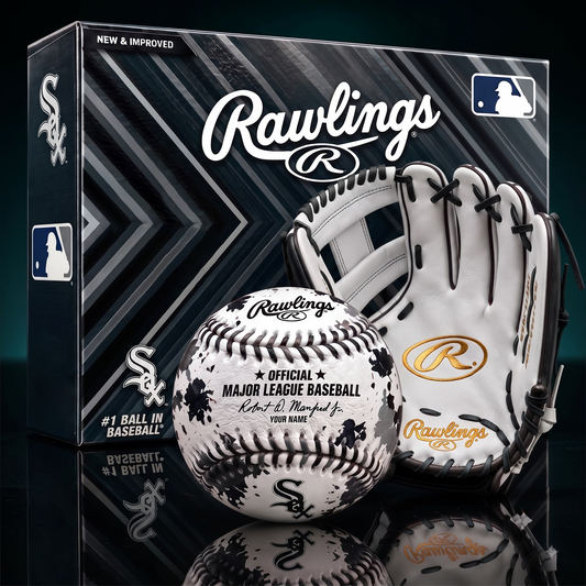 CWS X PREMIUM MLB Personalized Baseball – Custom Name Edition