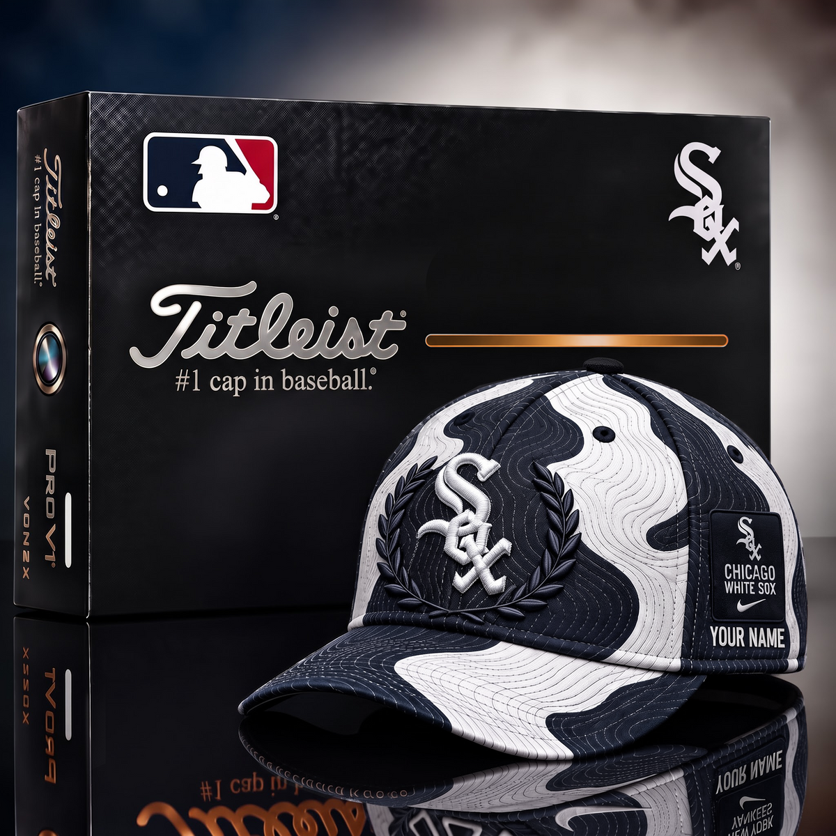 CWS x MLB Team Titleist Baseball Cap with Display Box