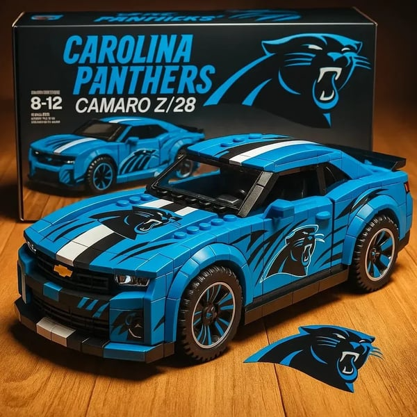 NFL Team Pickup Camaro Building Blocks NAK