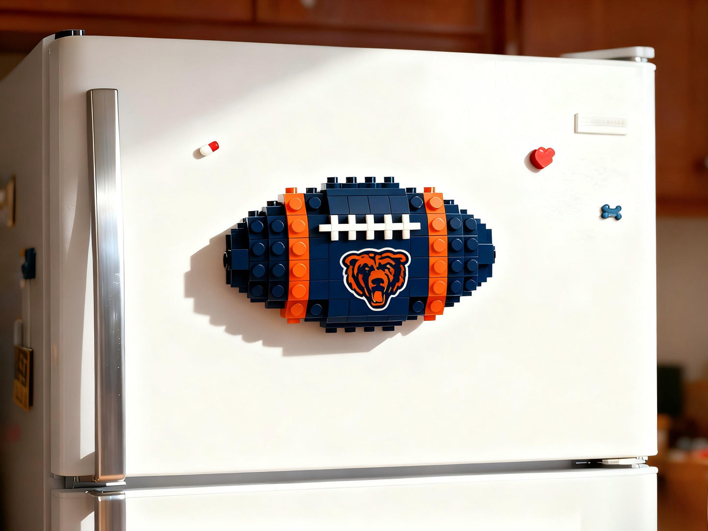 NFL Teams Fridge Magnet Building Block Set DDT CTND