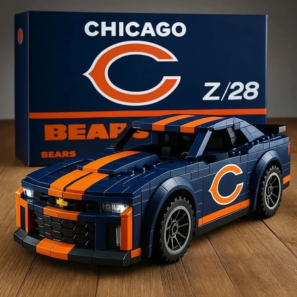 NFL Team Pickup Camaro Building Blocks NAK