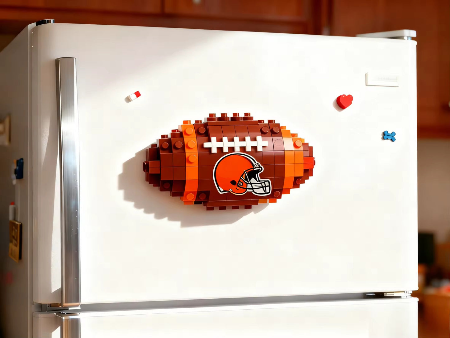 NFL Teams Fridge Magnet Building Block Set DDT CTND