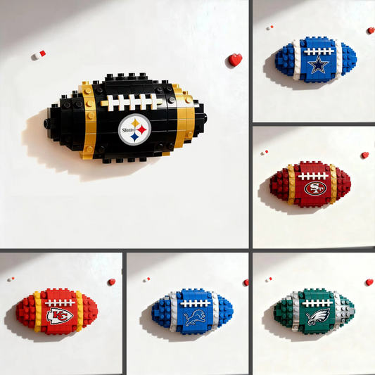 NFL Teams Fridge Magnet Building Block Set DDT CTND