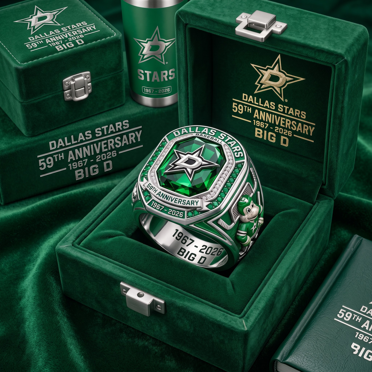DAL X NHL Anniversary Ring Box Set