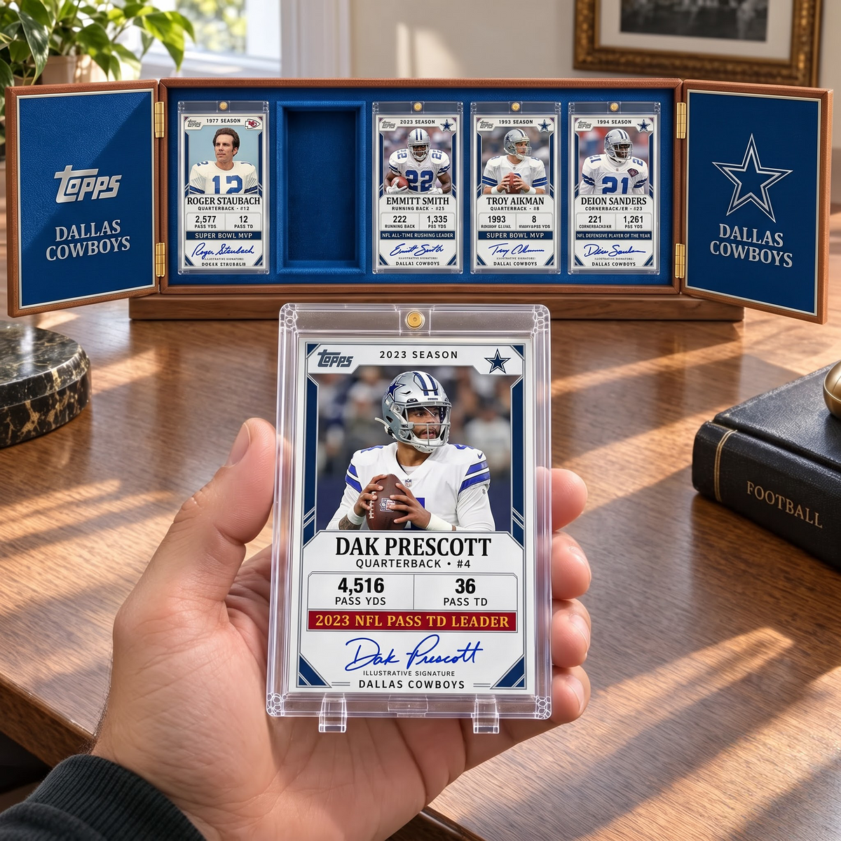 DAL X Premium NFL Card Collector’s Box Set
