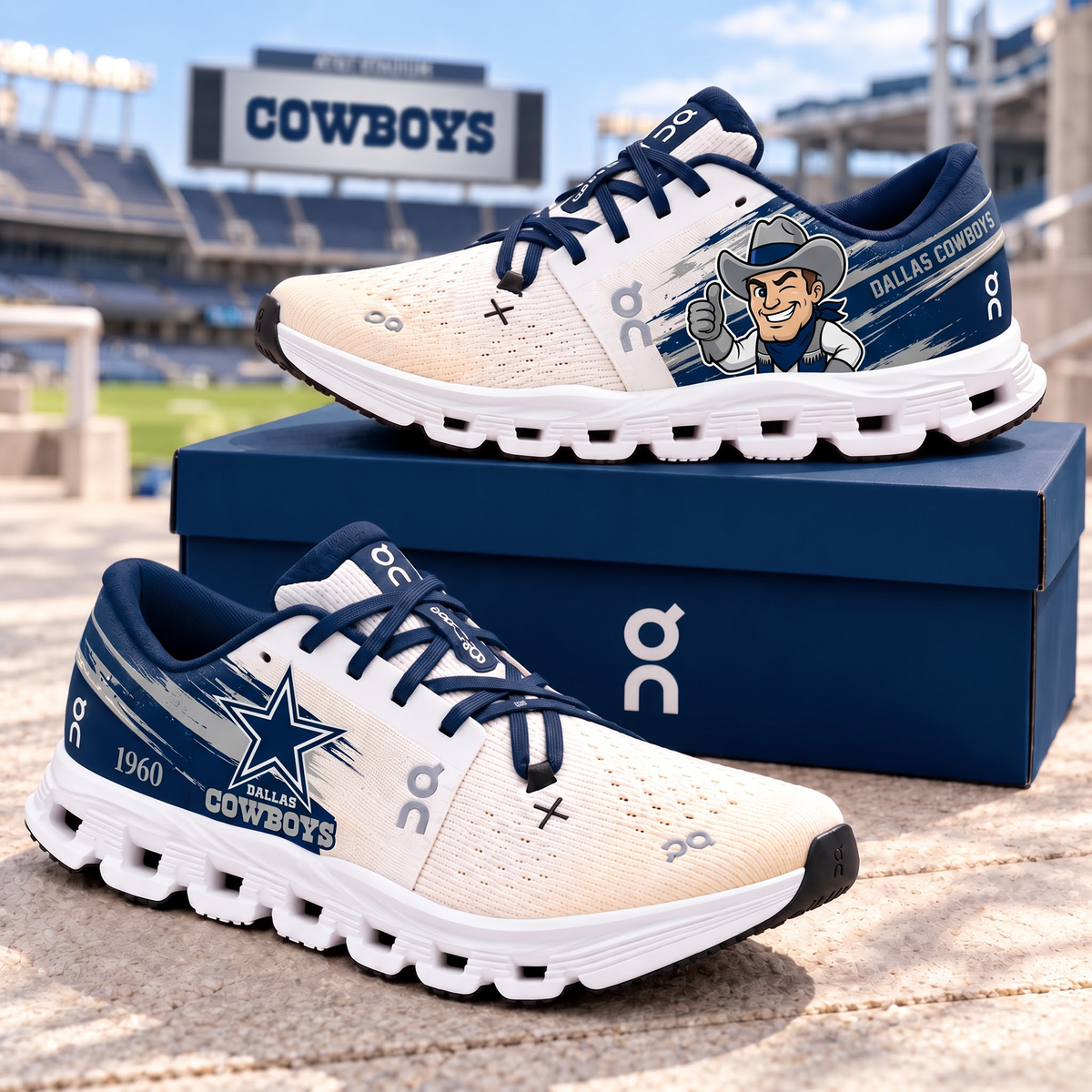 DAL X Premium NFL Monochrome Sneakers