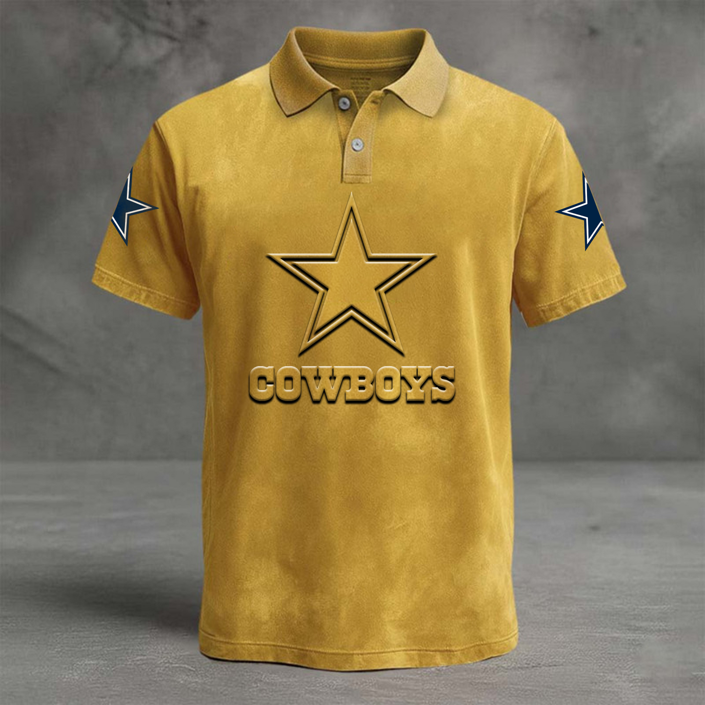 DAL x NFL Embossed Polo Shirt DATND TANTD