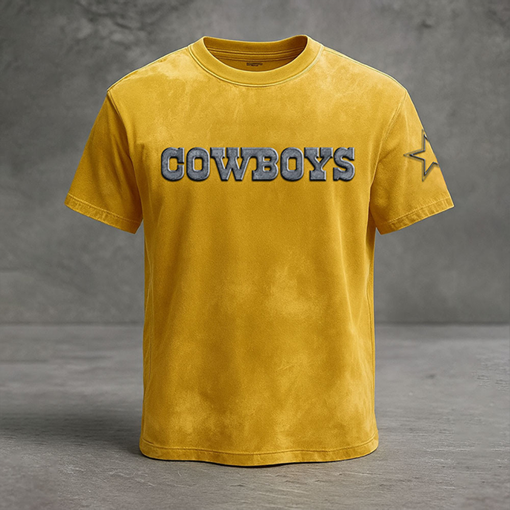 DAL x NFL Embossed Tshirt DATND TANTD