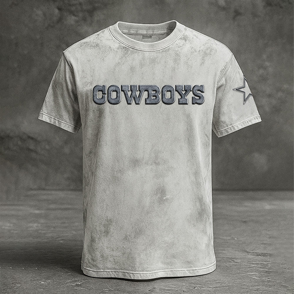 DAL x NFL Embossed Tshirt DATND TANTD