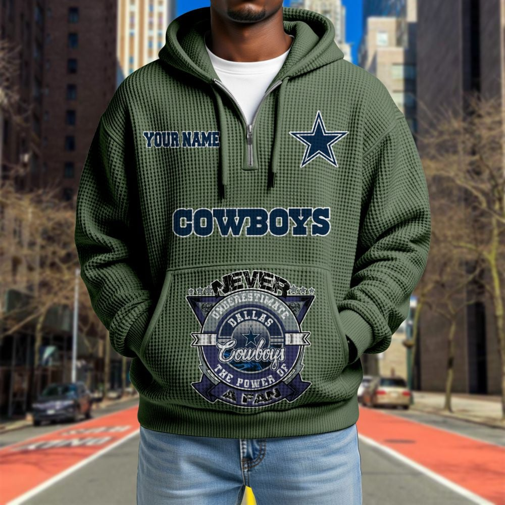 DAL x NFL Waffle Hoodie DATND TANTD