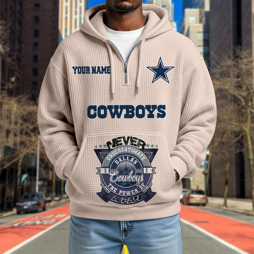 DAL x NFL Waffle Hoodie DATND TANTD