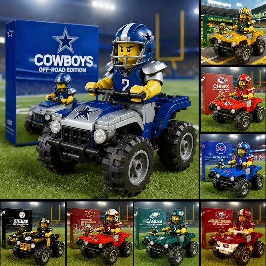 NFL Team Off-Road Vehicle Building Block Set 2411 V1 NAK NHT