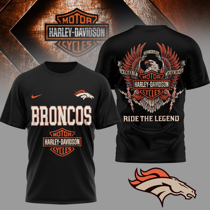 DB Premium NFL 122 Year Motorcycle 3D Shirt DDT NTL