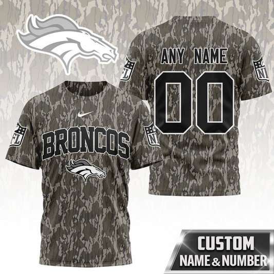 DB Premium NFL Camo 3D Shirt DDT CTND