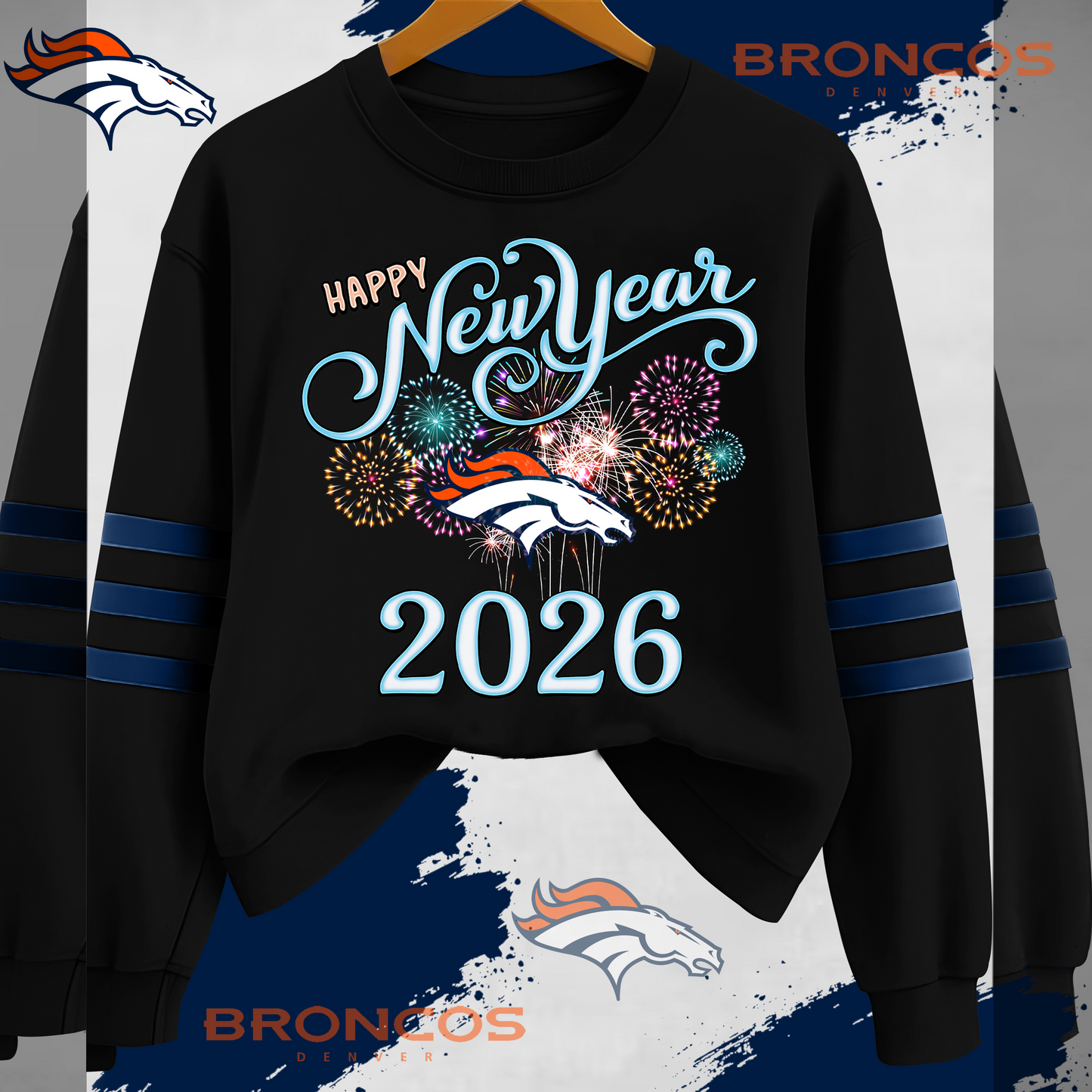 DB Premium NFL Happy New Year 2026 Sweatshirt DDT CTND