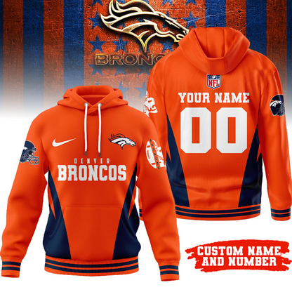 DB Premium NFL Personalized Fan Hoodie DDT NTL