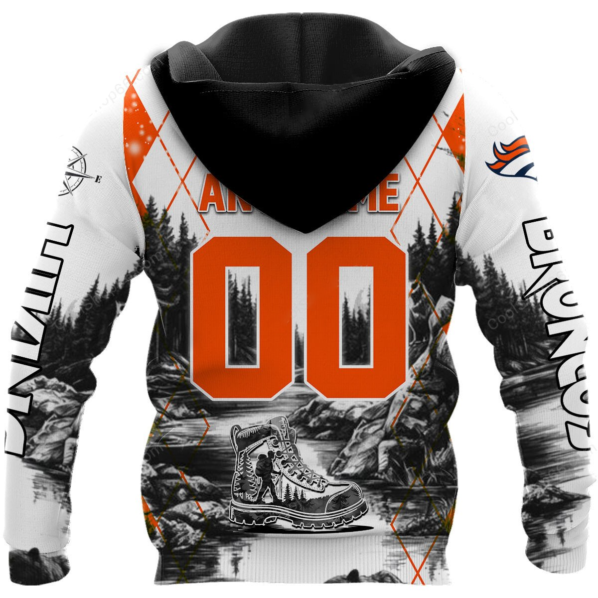 DB x NFL Hiking 3D Hoodie DDT CTND