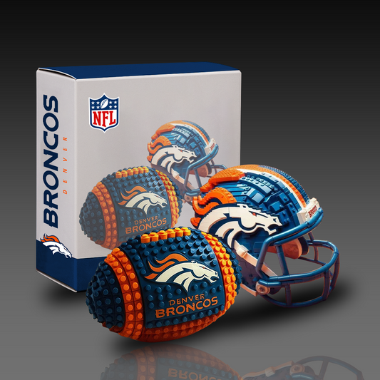 DB x NFL Team Ball & Helmets Building Block Football Set DDT CTND