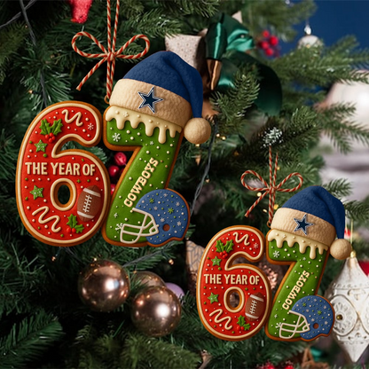 DC Premium NFL 67 Hanging Ornament DDT NTL