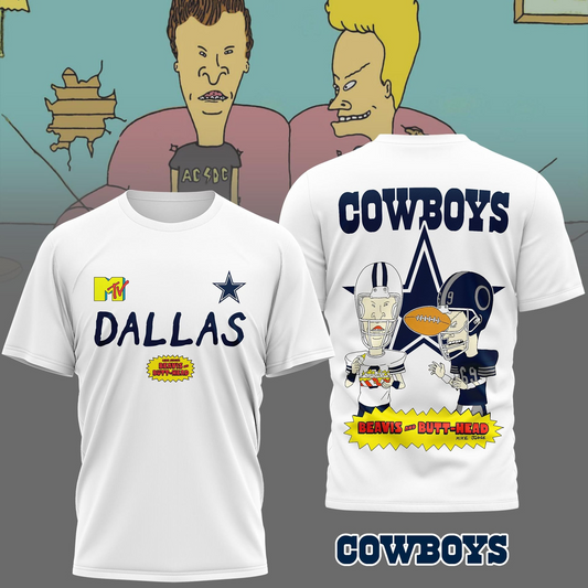 DC Premium NFL Funny Beavis and Butt-Head Shirt DDT NTL