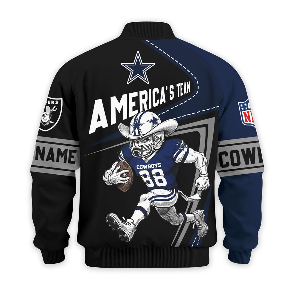 DC Premium NFL Game Day 3D Bomber Jacket DDT NTL