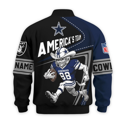DC Premium NFL Game Day 3D Bomber Jacket DDT NTL