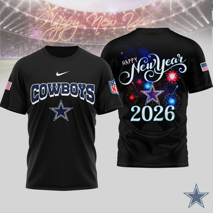 DC Premium NFL Happy New Year 2026 3D Shirt DDT 291125 NTL 1