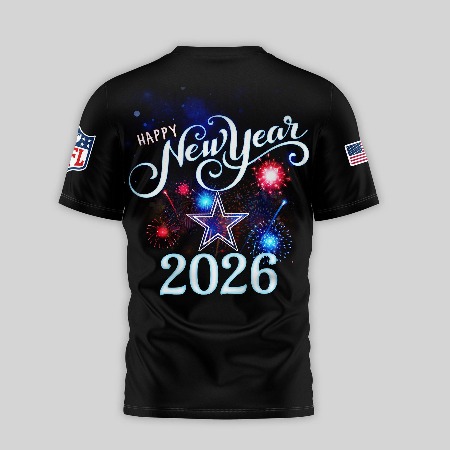 DC Premium NFL Happy New Year 2026 3D Shirt DDT 291125 NTL 1
