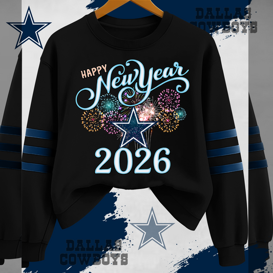 DC Premium NFL Happy New Year 2026 Sweatshirt DDT CTND