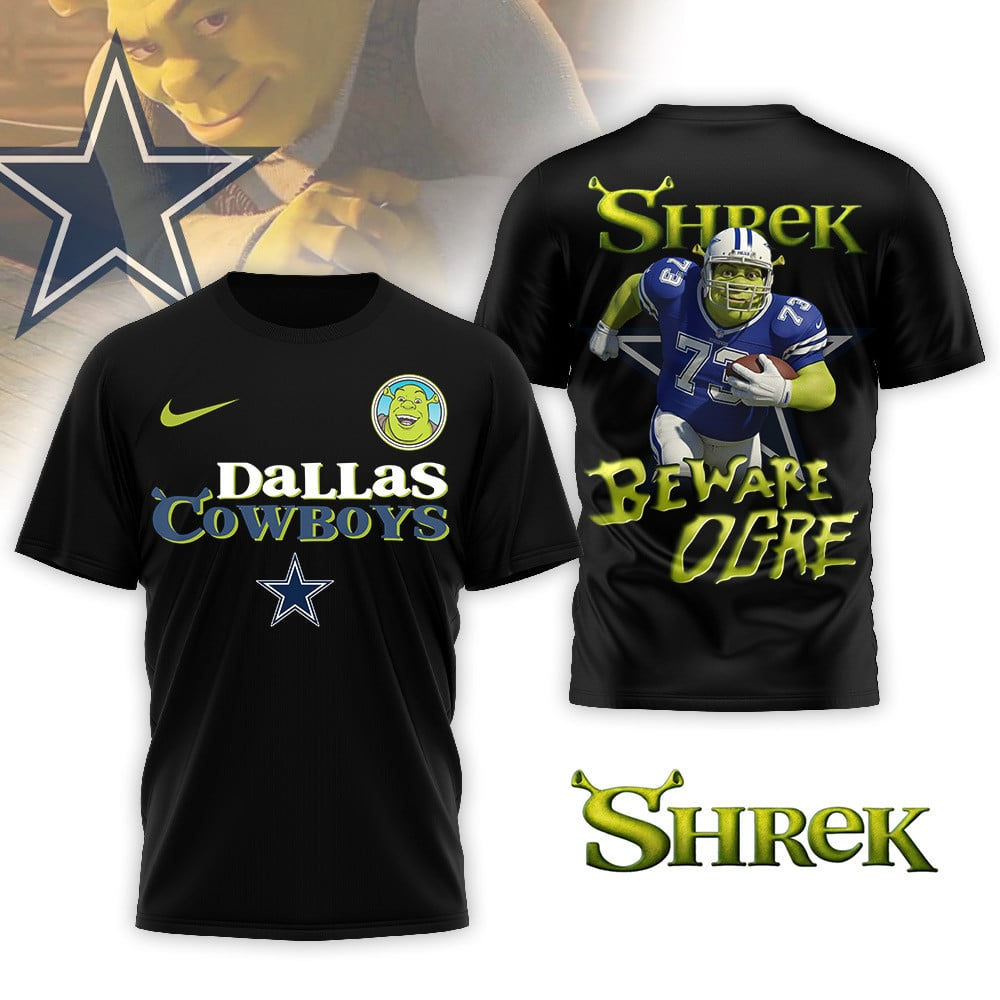 DC Premium NFL Shrek 3D Shirt DDT CTND