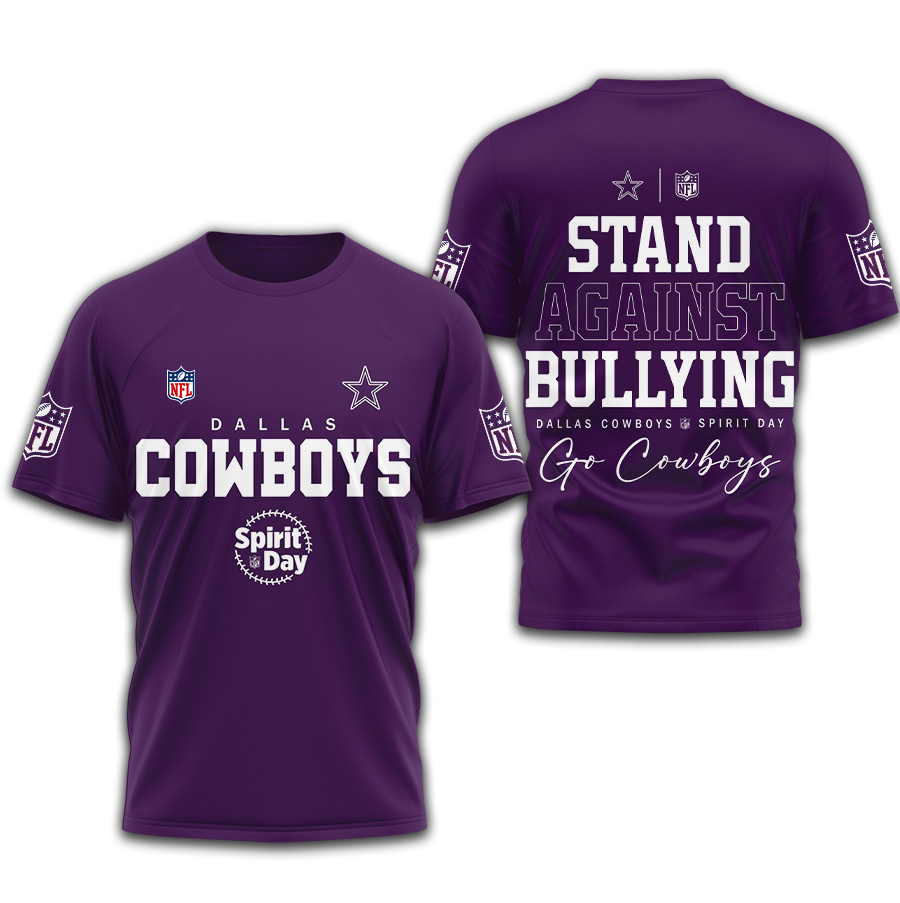 DC Premium NFL x Spirit Day 3D Shirt DDT CTND