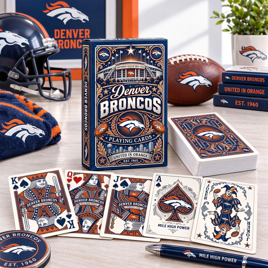 DEN X Premium NFL Playing Card Box Set