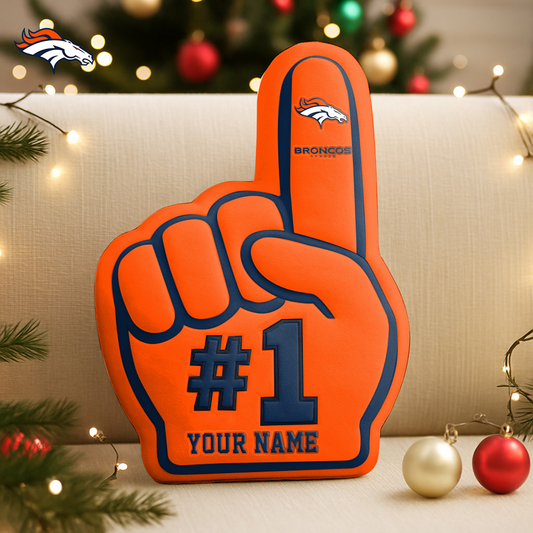 DEN x NFL Customized Shaped Pillow Christmas DATND TANTD