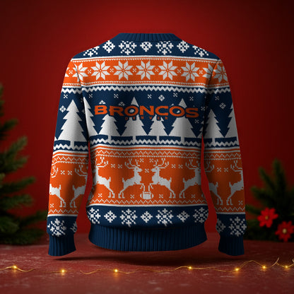 DEN x NFL Premium Ugly Christmas Sweater DatND DVT