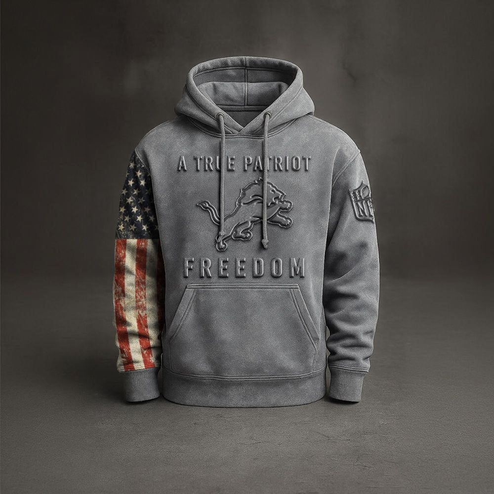 DET x NFL Embossed Hoodie DatND DVT