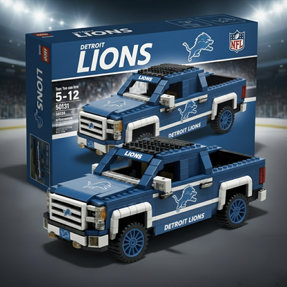 NFL 3D Racing Truck Model Building Block Set 2011 V1 NAK NHT
