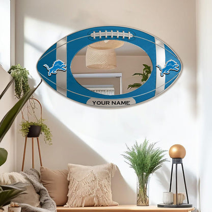 DL Custom NFL Wall Mirror Decor For Fan DDT CTND