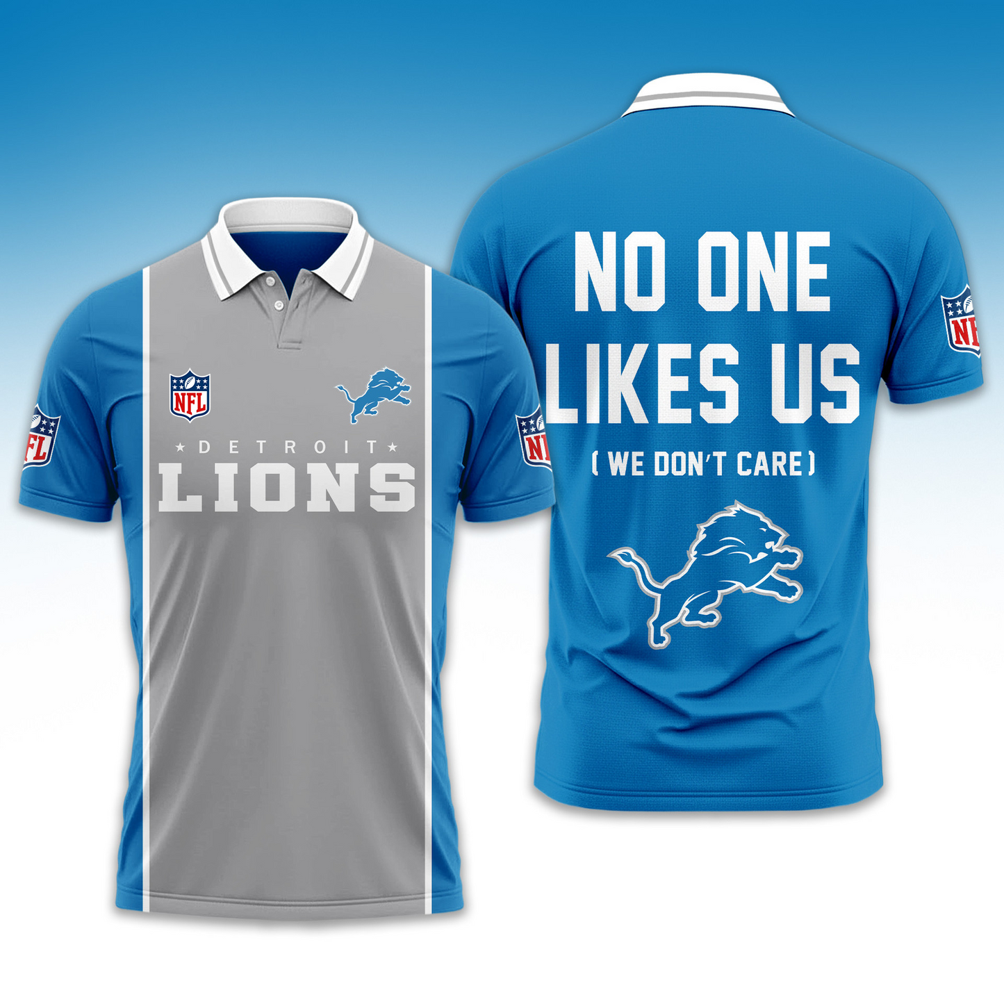 DL  NFL No One Like Us Polo Shirt DDT HLPHUONG