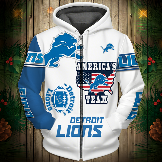 DL Premium NFL 3D Graphic Hoodie DDT NTL