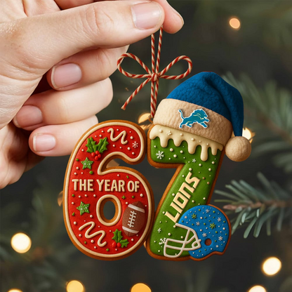 DL Premium NFL 67 Hanging Ornament DDT NTL