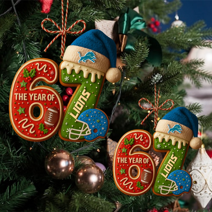 DL Premium NFL 67 Hanging Ornament DDT NTL