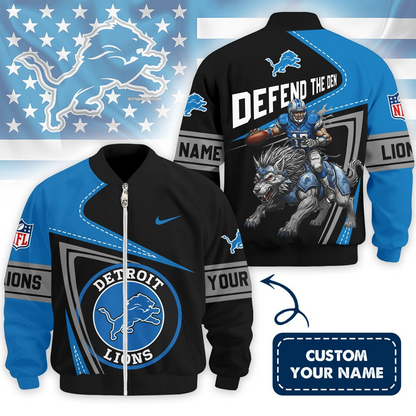 DL Premium NFL Game Day 3D Bomber Jacket DDT NTL