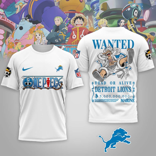 DL Premium NFL Wanted Monkey D Luffy 3D Shirt DDT NTL