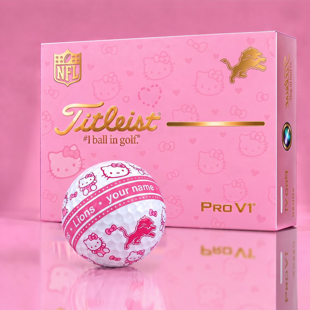 DL x Personalized NFL Hello Kitty Women’s Golf Gift Set