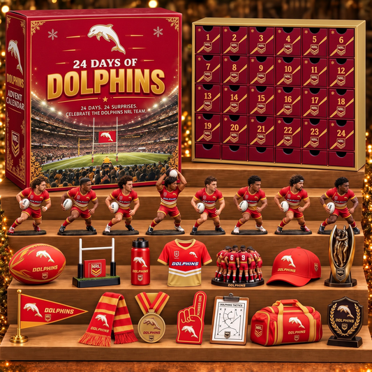 DOL X NRL Team Christmas Advent Calendar – 24 Days Mini Figure & Merchandise Collector Set