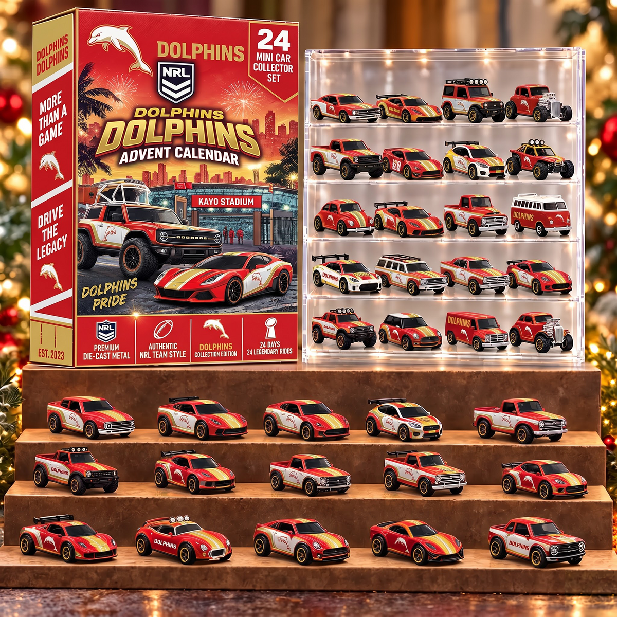 DOL X Premium NRL Mini Car Advent Collection
